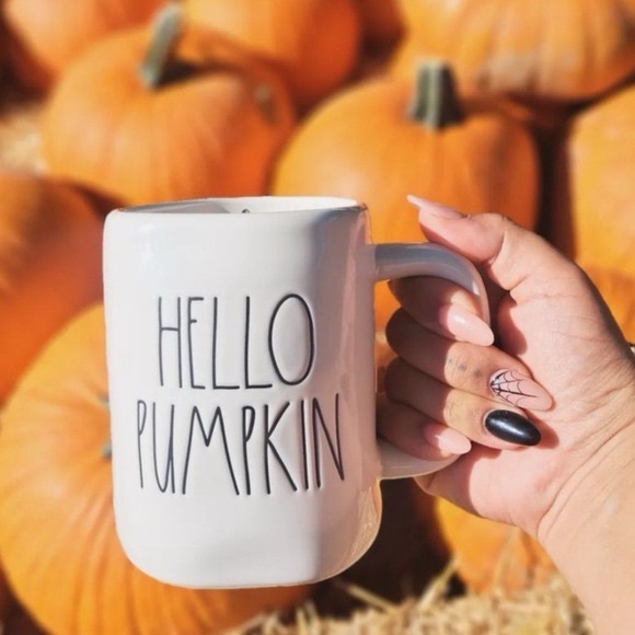 Rae Dunn Hello Pumpkin Mug - Picture 2 of 2